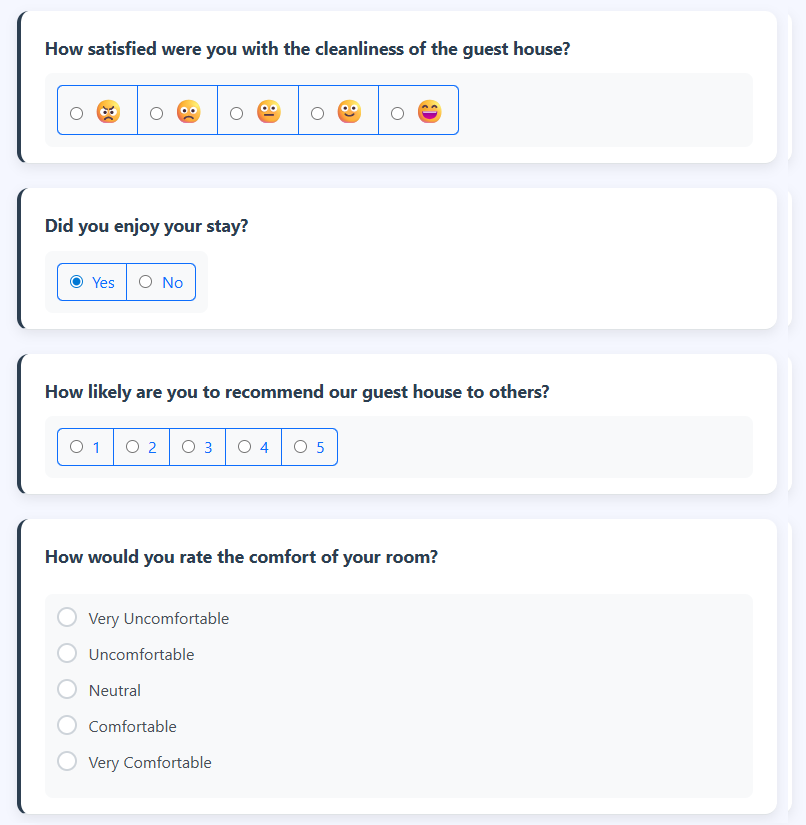 AI building a survey dynamically